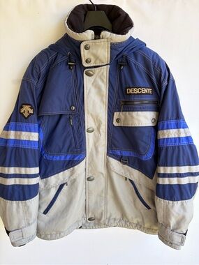 Vintage Descente Colorblock Technical Ski Jacket / Winter Coat